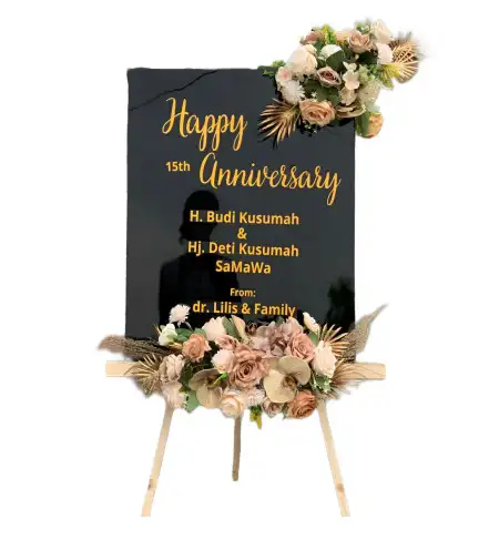 Papan Bunga Akrilik Prajekan